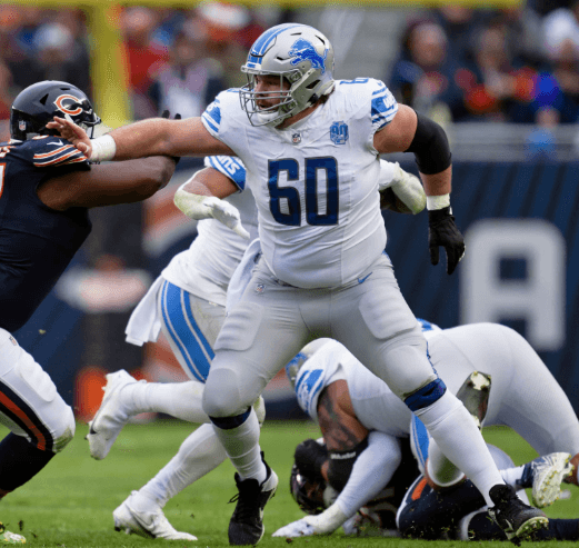 Former Lions Offensive Lineman With Multiple Strong Seasons Agrees to Pay Cut to Rejoin Detroit as Taylor Decker Replacement