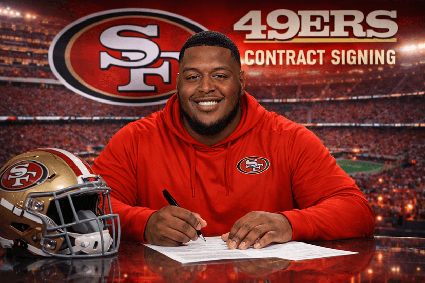 49ers Finally Find the Answer to Their Offensive Line – Sign Former Patriots Tackle, Drake Maye’s Blindside Protector, at an Unbelievable Price