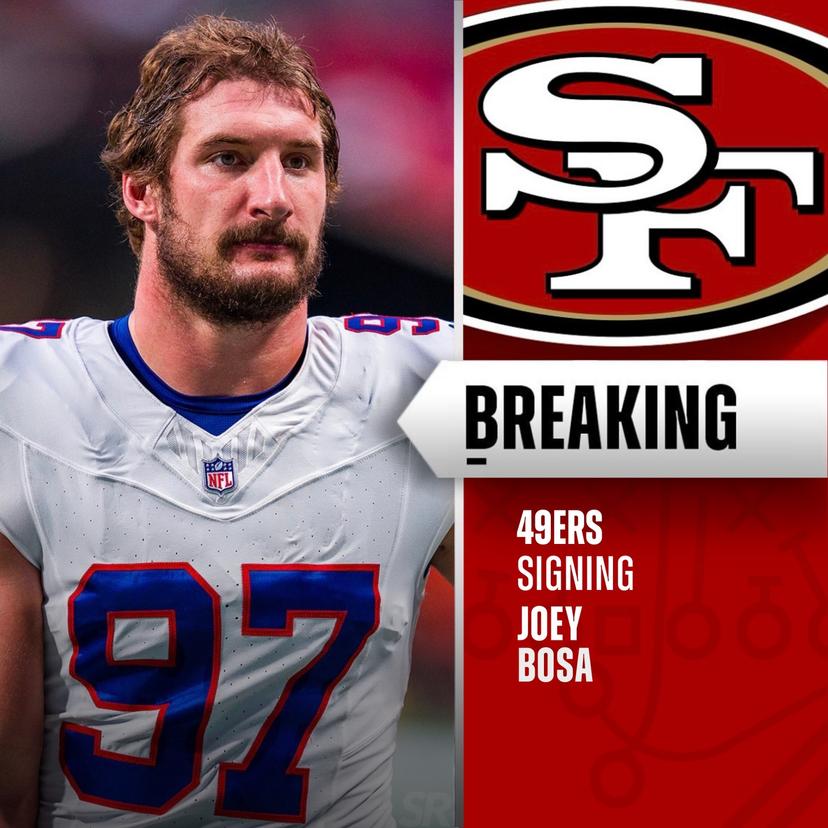 Bosa Brothers Unite in San Francisco as 49ers Sign Defensive End Joey Bosa to a Record $23 Million Deal – The Strongest Defense in the NFL Will Be the Weapon to Help 49ers Win the Super Bowl