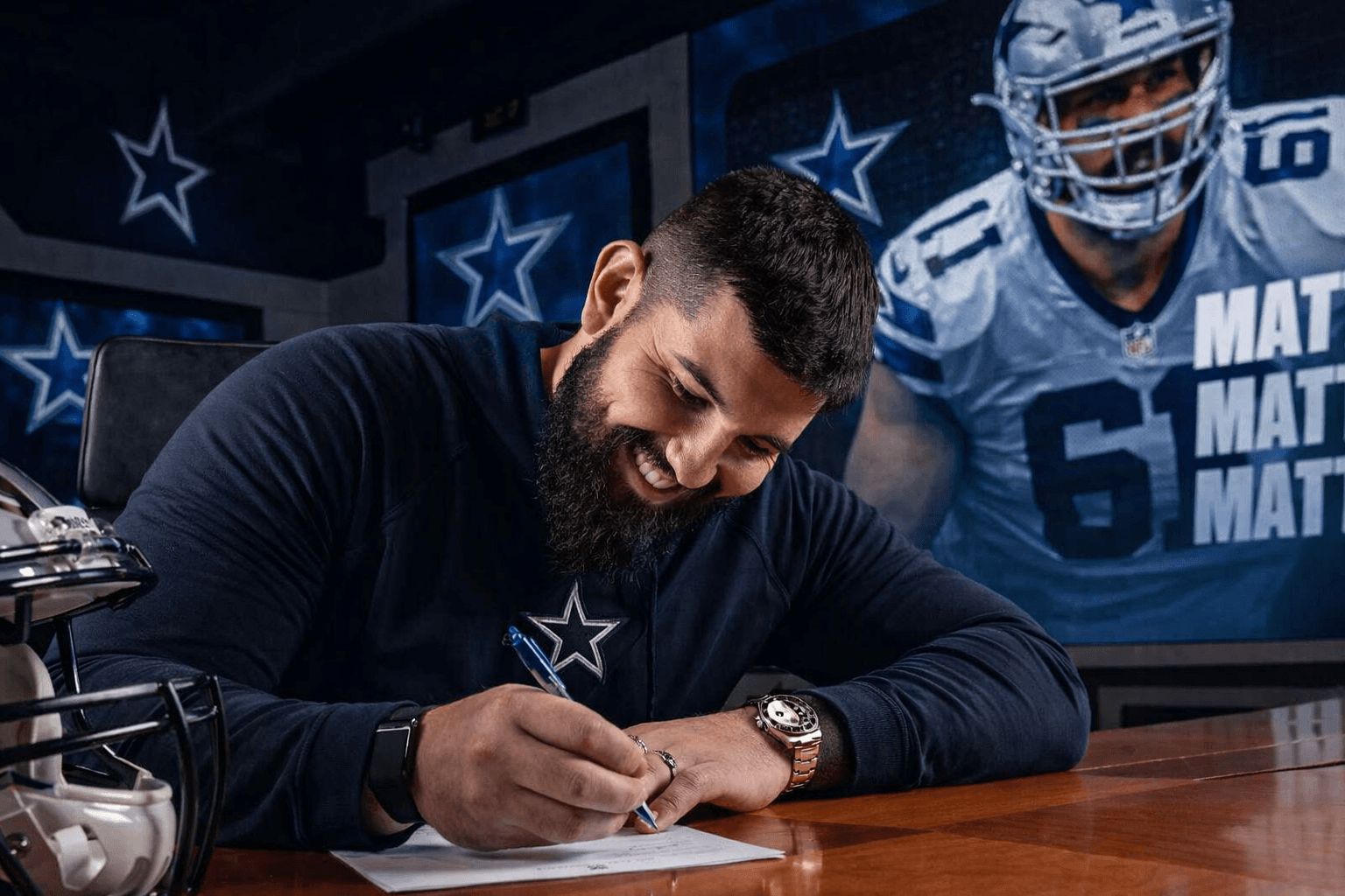 Cowboys Decide to Replace Fan Favorite Brock Hoffman with a Contract for Former San Francisco 49ers Offensive Lineman